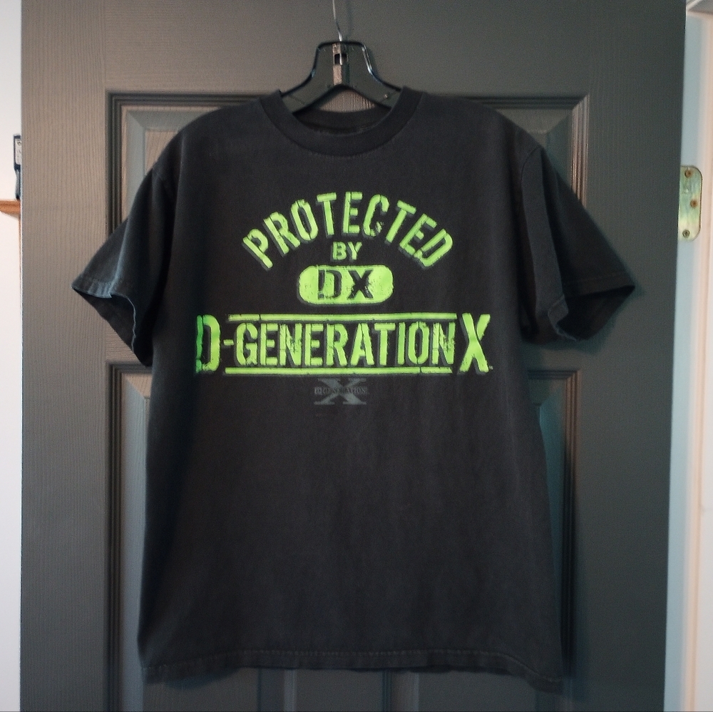 D Generation X  90s wrestling graphic tee shirt Y2K WWE triple h Shawn Michaels